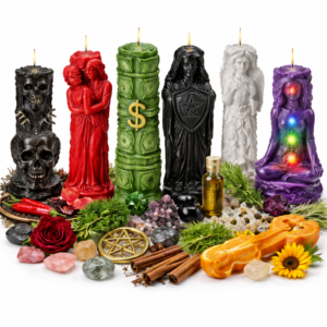spiritual ritual candles for love and money