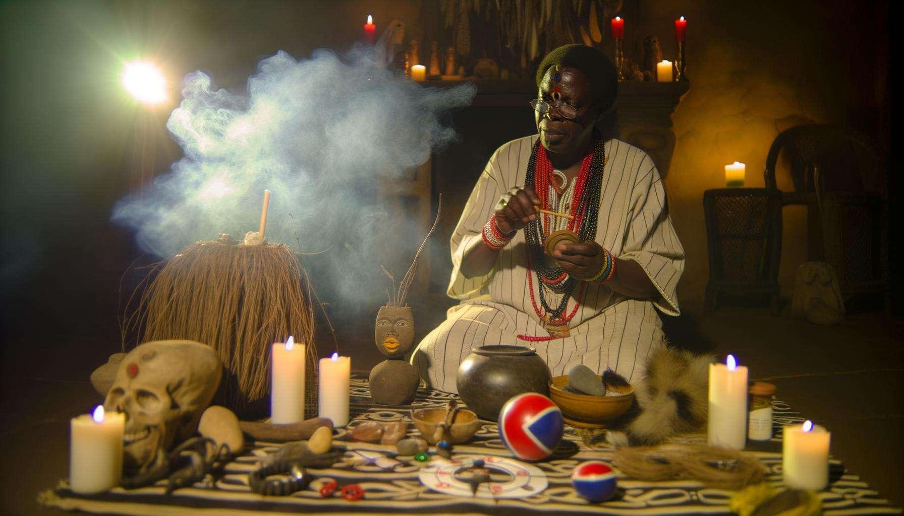 person receiving spiritual guidance for career success and direction