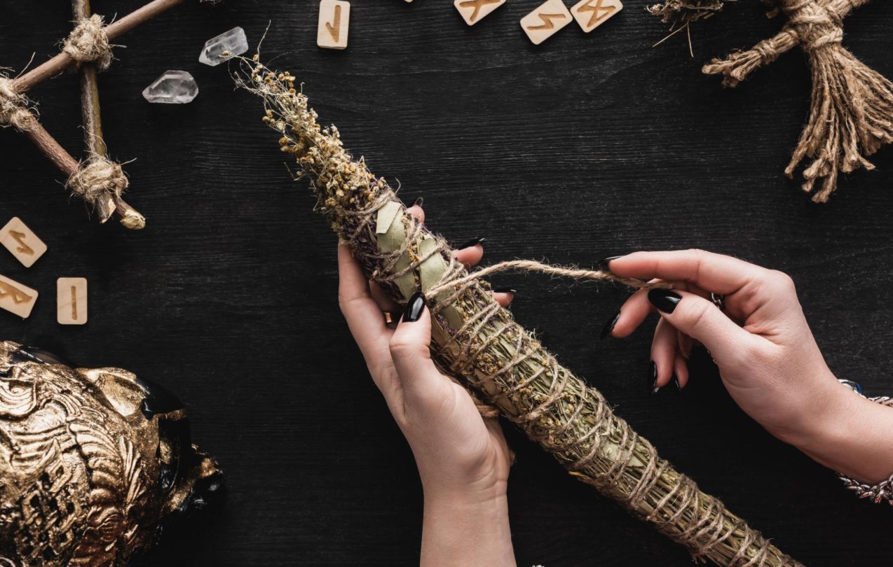 Spiritual cleansing ritual 